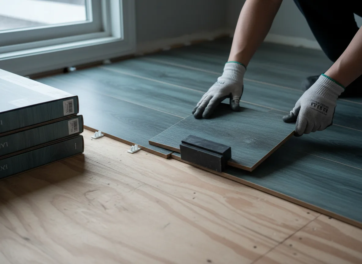 Luxury Vinyl Plank Installation company in Tolstoy, SD